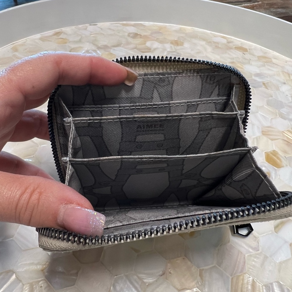 Aimee Kestenberg Multi Color Iridescent Suede Zip… - image 5